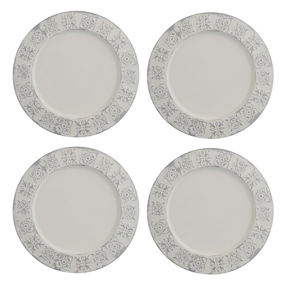Park Designs Distressed Tile Charger Set of 4