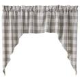 thumbnail image 1 of Park Designs Dove Buffalo Check Swag 36"L, 1 of 6