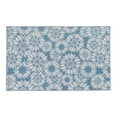 thumbnail image 1 of Park Designs Flower Garden Floral Blue Indoor Rug 24" x 38", 1 of 5