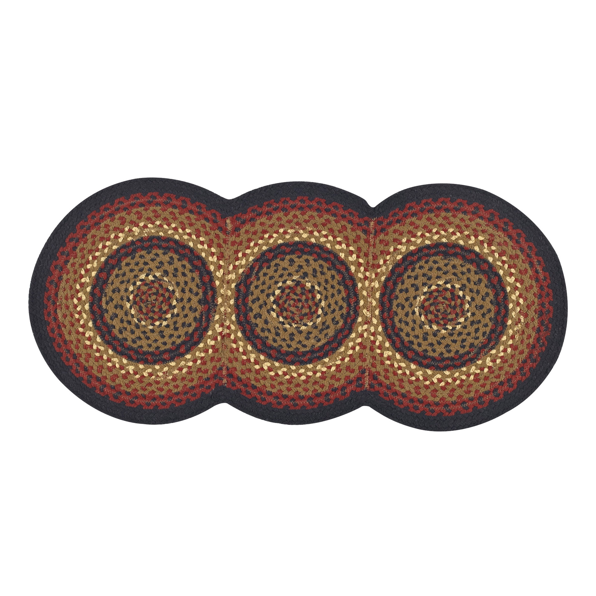 Park Designs Folk Art Braided Table Runner - 34''L
