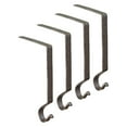 thumbnail image 1 of Park Designs Galvanized Plain Stocking Hanger Set of 4, 1 of 5