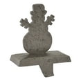 thumbnail image 1 of Park Designs Galvanized Snowman Stocking Hanger 5"H, 1 of 3