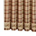thumbnail image 1 of Park Designs Gamekeeper Plaid Pheasant Patch Shower Curtain, 1 of 5