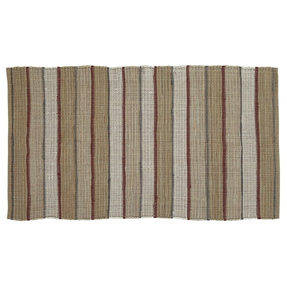 Park Designs Glenwood Antique Red Chindi Rag Rug 3 ft X 5 ft