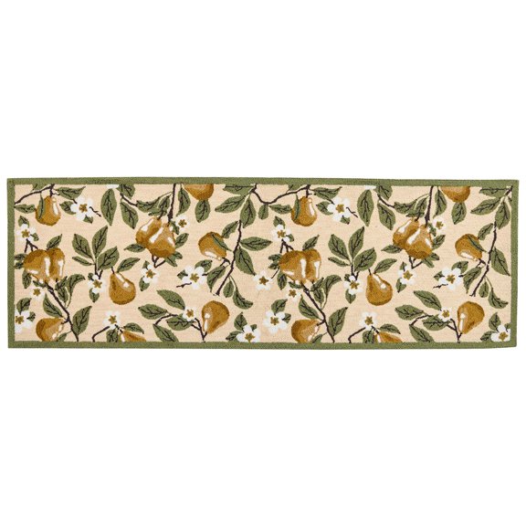 Park Designs Golden Pear Hooked Indoor Rug 2' x 6'