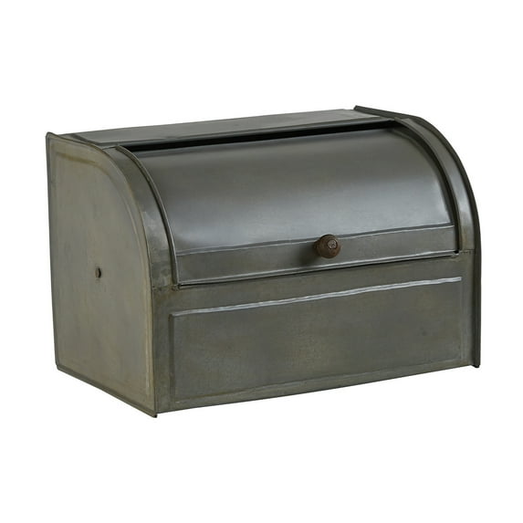 Park Designs Gray Metal Breadbox