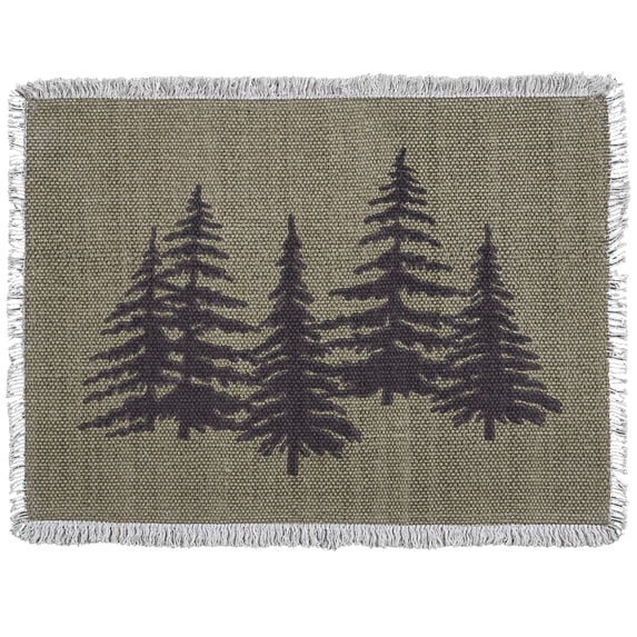 Park Designs Green Hemlock Placemat Set of 4