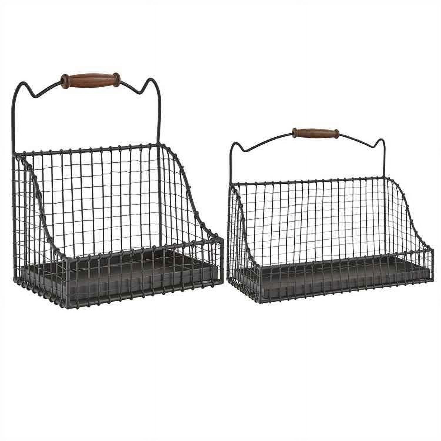 Park Designs Hanging Wire Baskets Set of 2