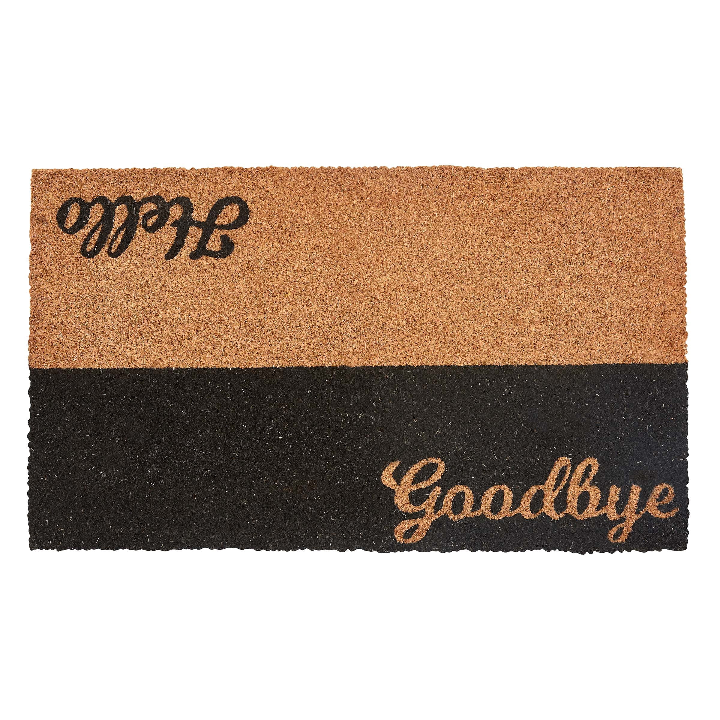 Goodbye Mat Park Designs Hello, Goodbye Doormat 1'6''x2'6'' - Walmart.com