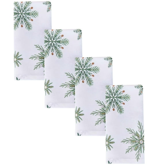 Park Designs Holiday Snowfall Napkin Set Of 4