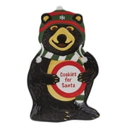 Park Designs Hometown Bear Holiday Spoon Rest - Black