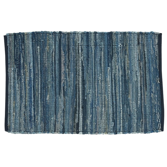 Park Designs Indigo Indoor Chindi Rag Rug 2X3