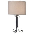 thumbnail image 1 of Park Designs Iron Scroll Lamp With Shade, 1 of 3