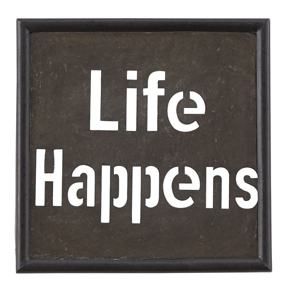 Park Designs Life Happens Galvanized Sign