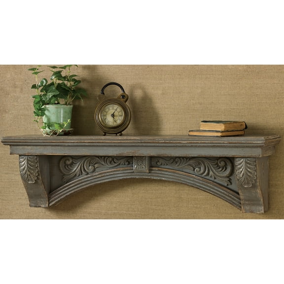 Park Designs Mantle Shelf Aged Gray