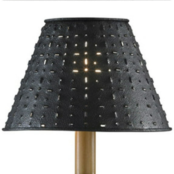 Park Designs Metal Dot Dash Shade - 12" - Black