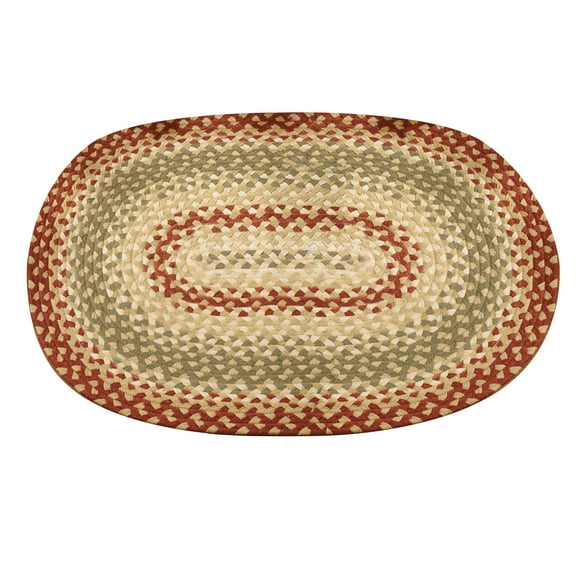 Park Designs Mill Village Braided Oval Rug 32'' x 42''