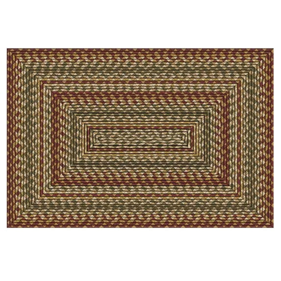 Park Designs Mill Village Braided Rectangle Rug 48" x 72"