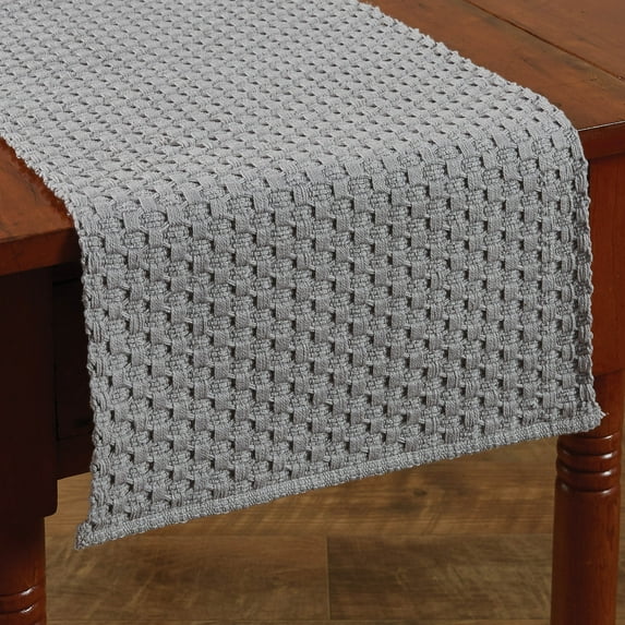 Park Designs Mist Chadwick Table Runner 36"L