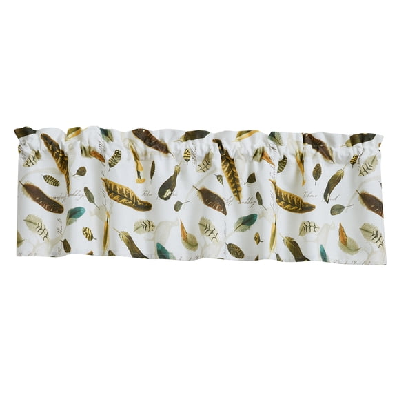 Park Designs Pheasant Run Valance - 14''L - White
