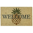 thumbnail image 1 of Park Designs Pineapple Welcome Doormat 1'6''x2'6'', 1 of 6