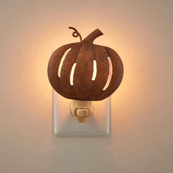 Park Designs Pumpkin Night Light