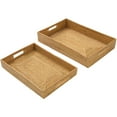thumbnail image 1 of Park Designs Rattan Trays Set of 2, 1 of 3