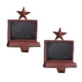 thumbnail image 1 of Park Designs Red Chalkboard Stocking Hanger 5"H, 1 of 5