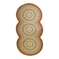 thumbnail image 1 of Park Designs Red Mill Village Braided Rug Runner 30" x 72'', 1 of 5