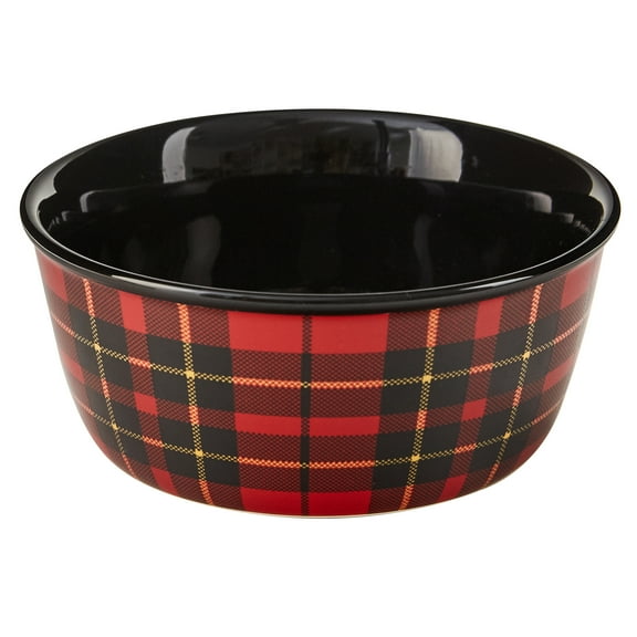Park Designs Red Sportsman Plaid Cereal Bowl Barcelona Bowl Set of 4