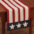 thumbnail image 1 of Park Designs Red Star Spangled Table Runner 36''L, 1 of 3