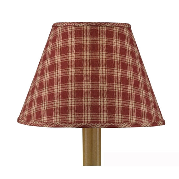 Park Designs Red Sturbridge Shade 12"