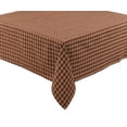 thumbnail image 1 of Park Designs Red Sturbridge Tablecloth 54"L, 1 of 2