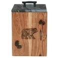thumbnail image 1 of Park Designs Rustic Wood Canister - Large, 1 of 6