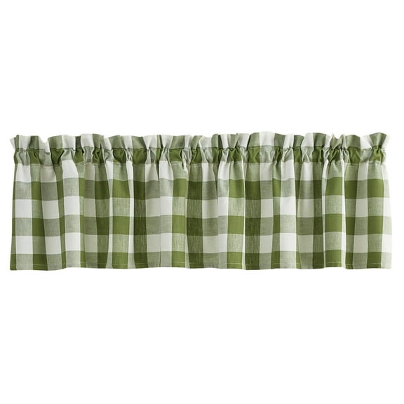 Park Designs Sage Buffalo Check Valance 72''X14''