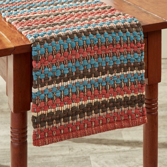 Park Designs Santa Fe Chindi Table Runner 13" X 36"