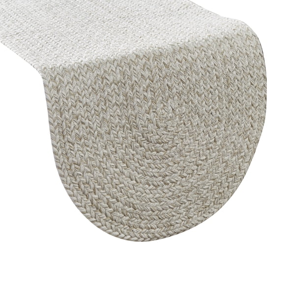 Park Designs Sea Salt Spice Bin Braided Table Runner 15" X 36"