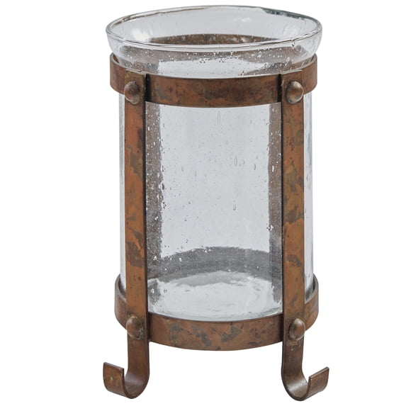 Park Designs Short Strap Metal Pillar Holder