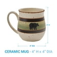 thumbnail image 1 of Park Designs Skyline Bear Mug - Set of 4, 1 of 5