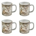thumbnail image 1 of Park Designs Snow Globe Reindeer Gold Mug Set Of 4, 1 of 6