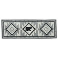 thumbnail image 1 of Park Designs Southwestern Rustic Silver Hooked Indoor Rug Runner 2' x 6', 1 of 5