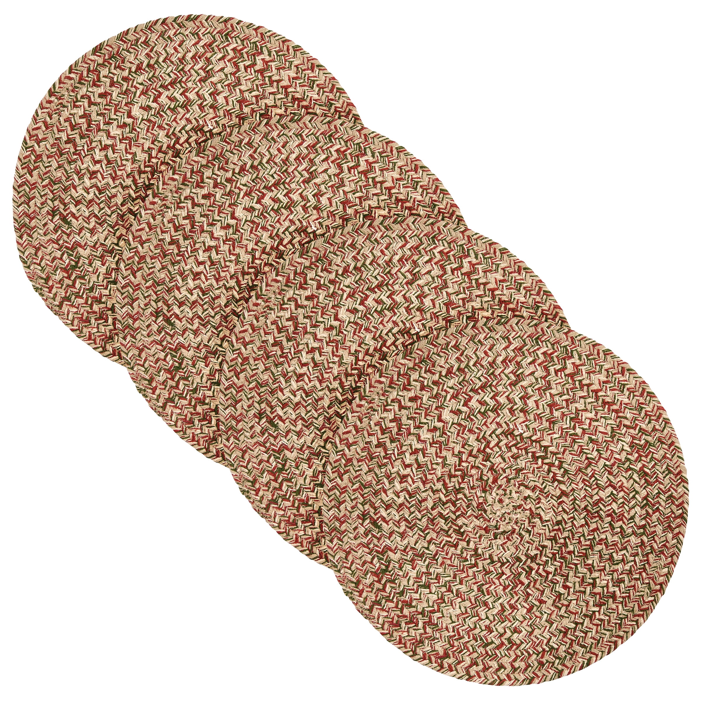 Park Designs Spice Bin Braided Ginger Placemat Set of 4