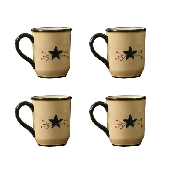 Park Designs Star Vine Mug Set
