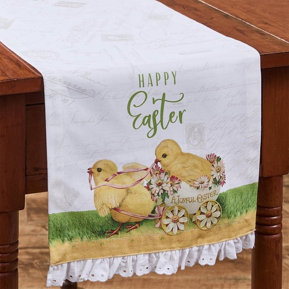 Park Designs Storybook Easter Chick Table Runner 13" x 36"