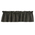 thumbnail image 1 of Park Designs Sturbridge Black Valance 14''L, 1 of 6