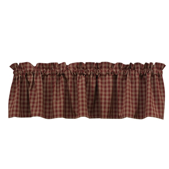 Park Designs Sturbridge Red Valance 14''L