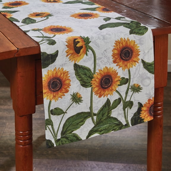 Park Designs Sunflower Toile Table Runner 13" x 54"