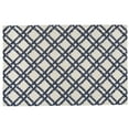 thumbnail image 1 of Park Designs Bamboo Trellis Blue Indoor Rug 4' x 6', 1 of 5