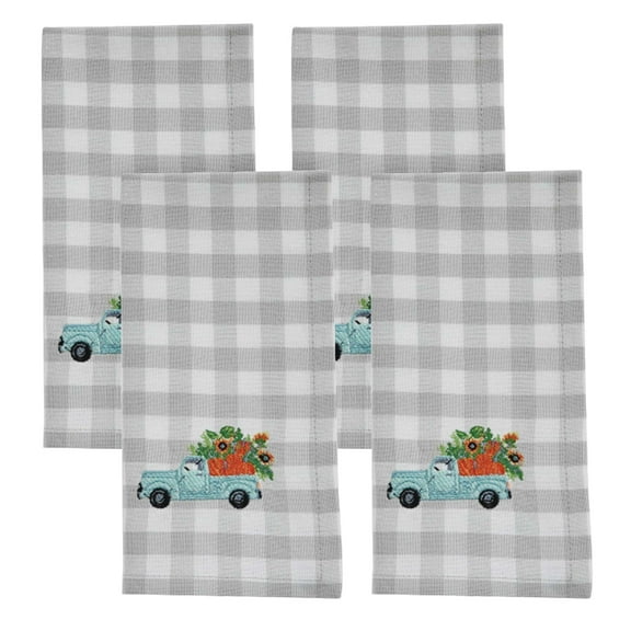 Park Designs Truck Loads Of Fun Napkin Set of 4