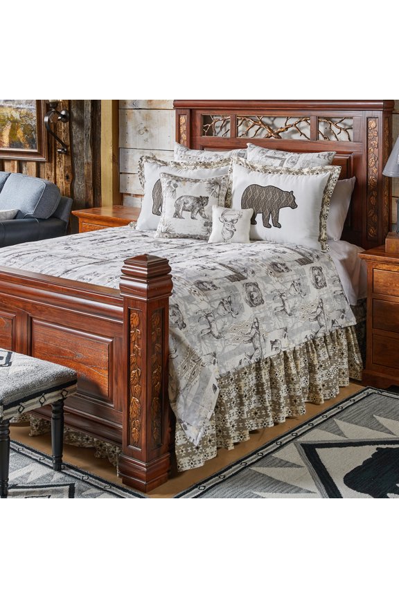 Wild And Beautiful King Bedspread